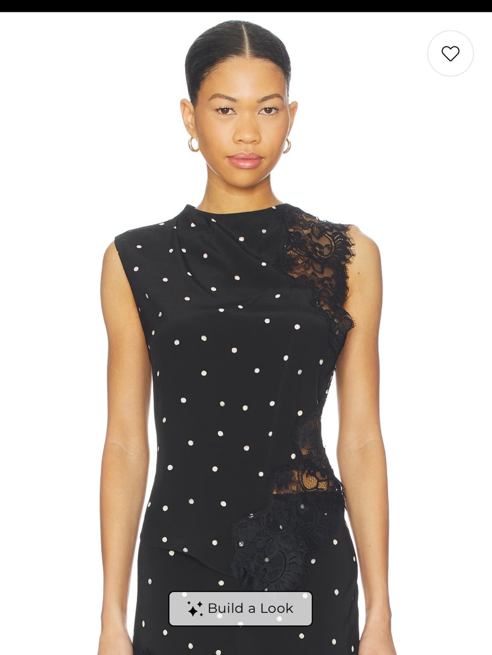 A.L.C. Gracie Polka Dot Top